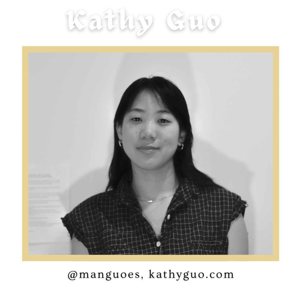 Kathy Guo is a queer Chinese American artist working with sculpture, empathy, and your participation. Their practice investigates the complexities of our human interconnectivity: In culture, family, community, self, and between one another. Kathy is 