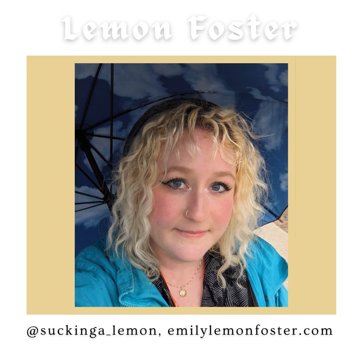Lemon (Emily) Foster is an interdisciplinary artist, writer, and educator living in South Philadelphia. Her recent work has focused on quietly representing the miracles and sensations of being alive in a body. She is the Manager of Gallery Interpreta