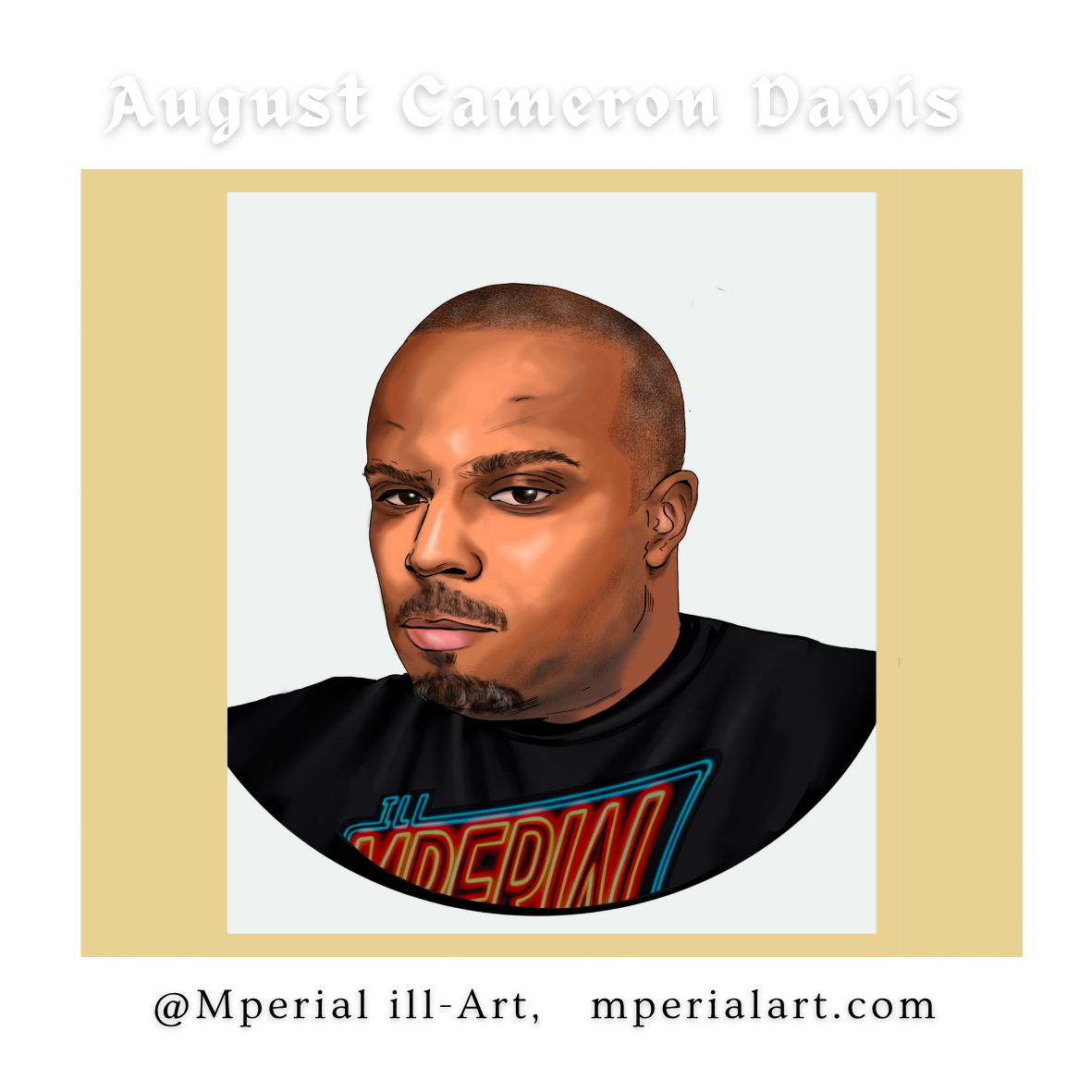 August Cameron Davis is an artist and illustrator from West Philadelphia. Known for creating bold, visually striking artwork that celebrates creativity, individuality, and cultural expression. His work combines strong composition, and stylized imager