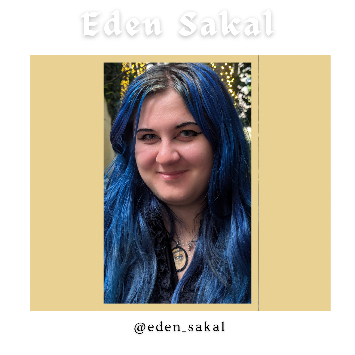 Eden Sakal is a multidisciplinary artist who uses organic materials and historic practices to represent themes of decay, death, and rebirth.
