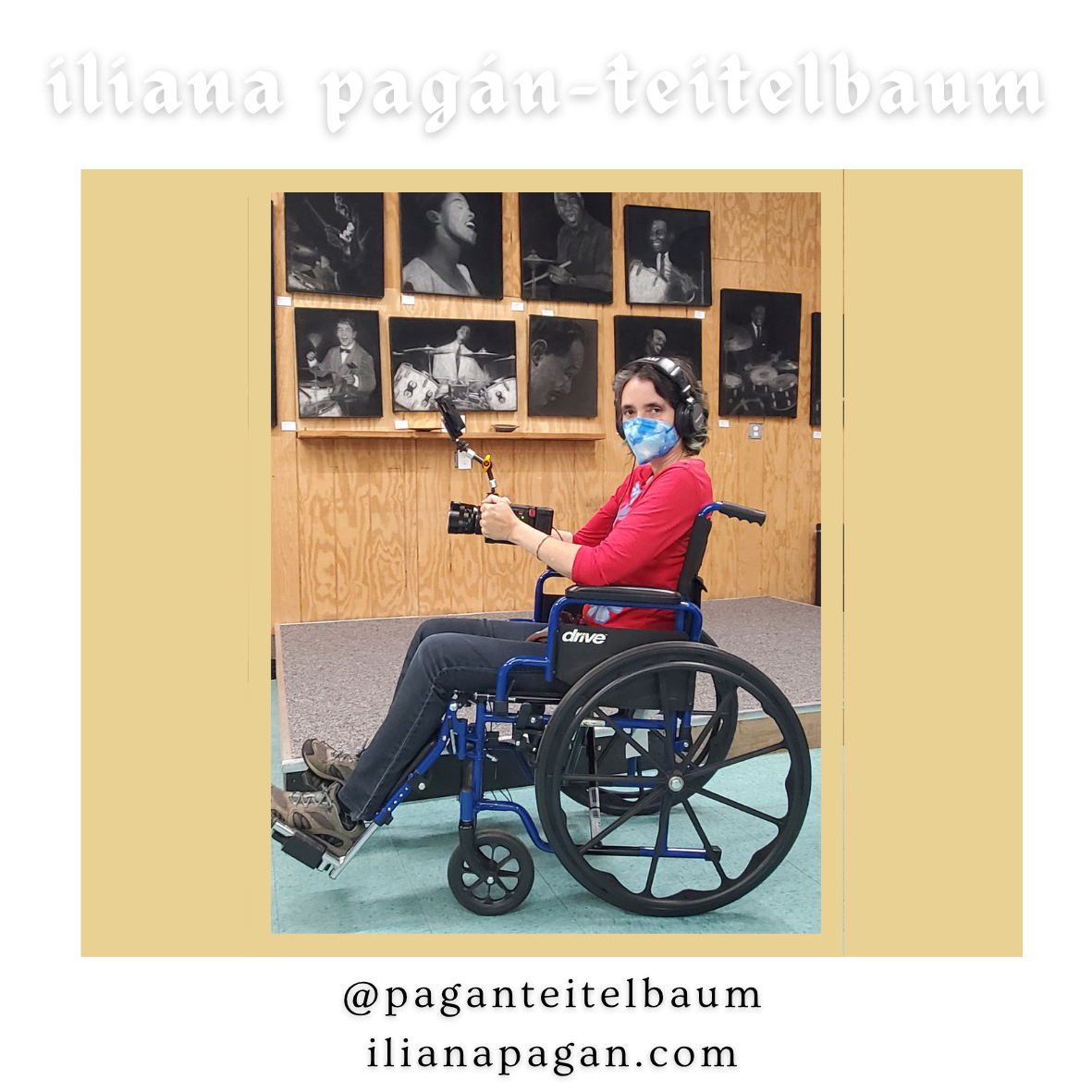 ILIANA PAGÁN-TEITELBAUM (she/ella) is a disabled Puerto Rican filmmaker, artist, writer, and educator. She has a PhD from Harvard University and teaches Latin American film at West Chester University of Pennsylvania. She is a member the SIFTMedia 215