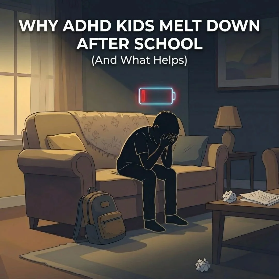 Why ADHD Kids Melt Down After School (And What Helps)
