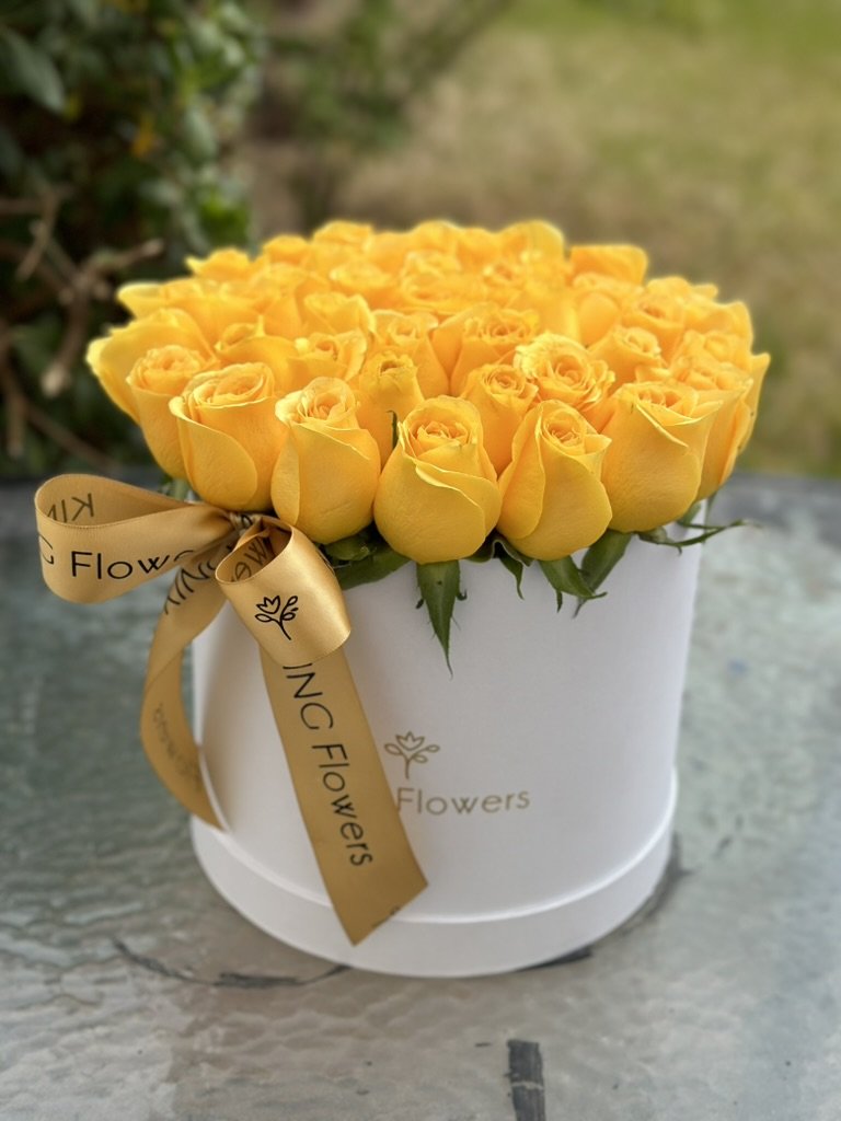 Circular rosas amarillas