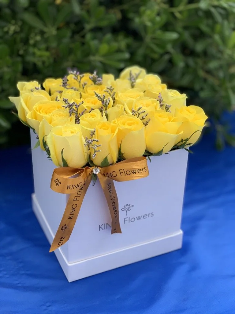 Flat Box Yellow