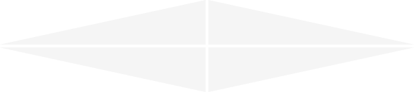 A black and white geometric pattern with a central line dividing a diamond shape into four triangles.