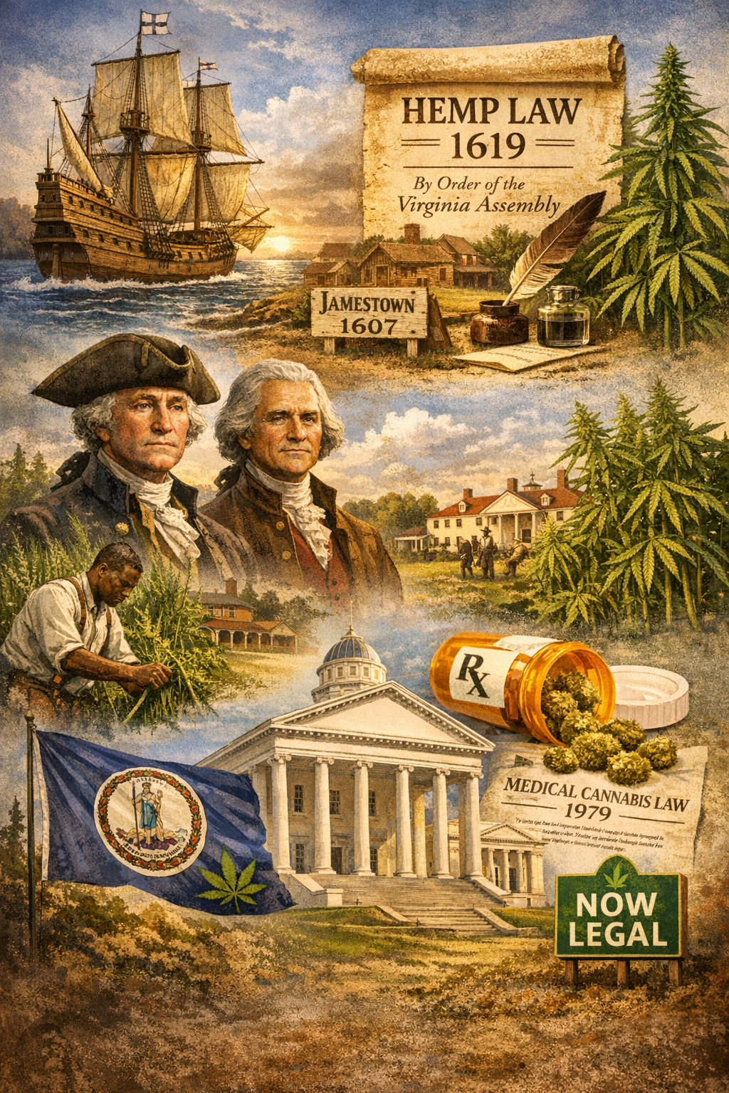 5 Little-Known Facts About the History of  Cannabis in Virginia