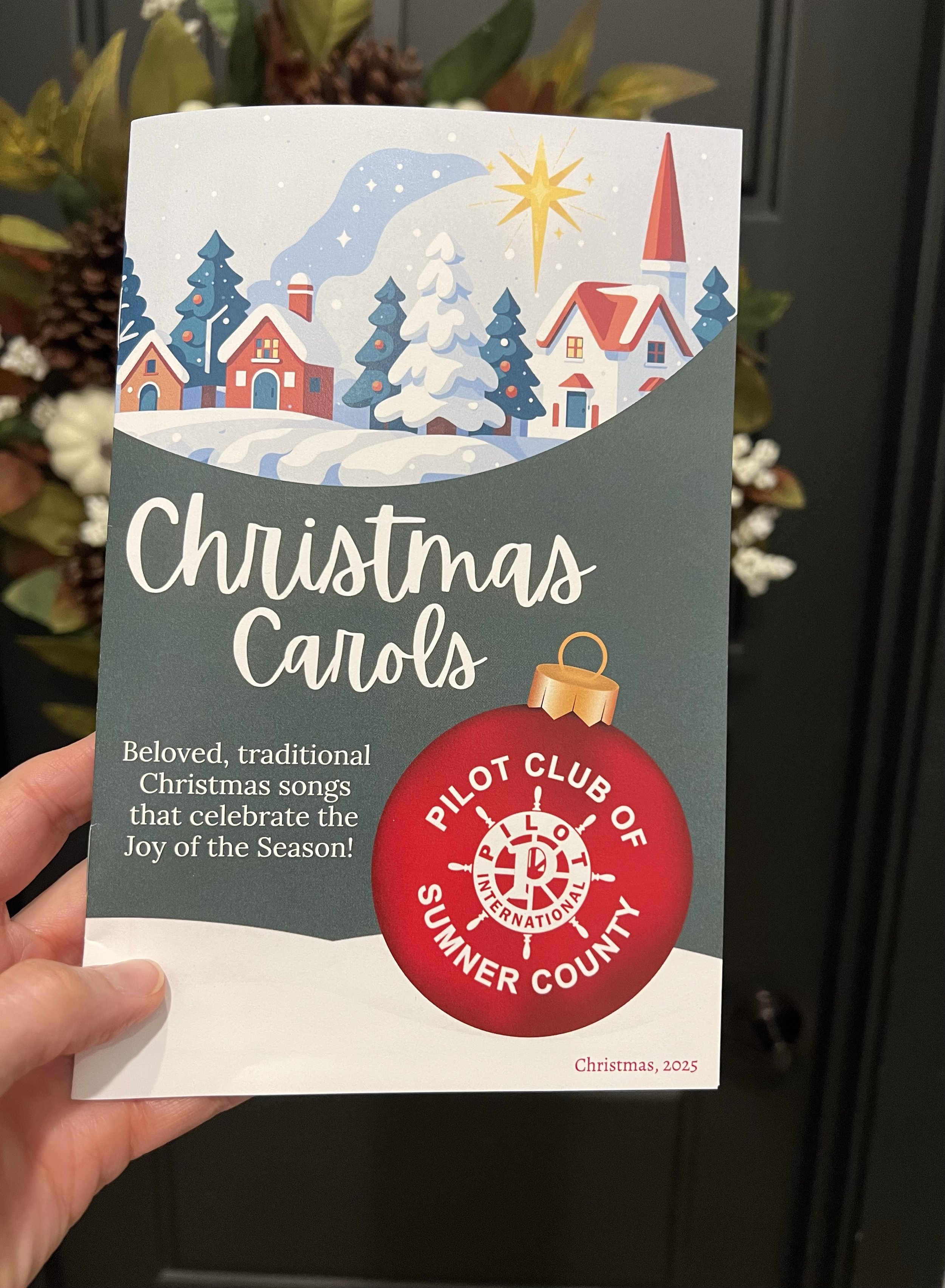 Our 2025 Christmas Carol Booklet!