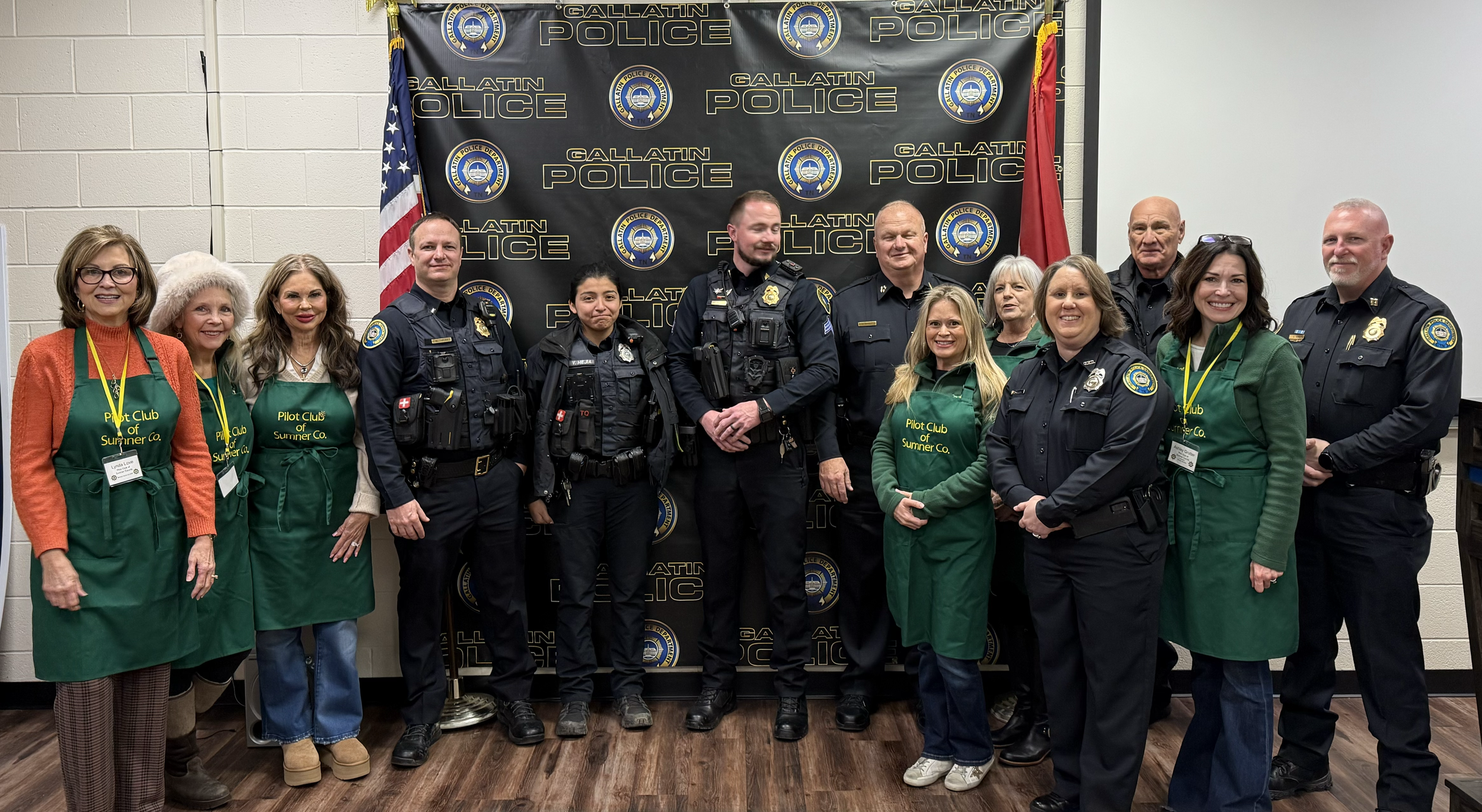 Thankful for our Gallatin Police Officers!