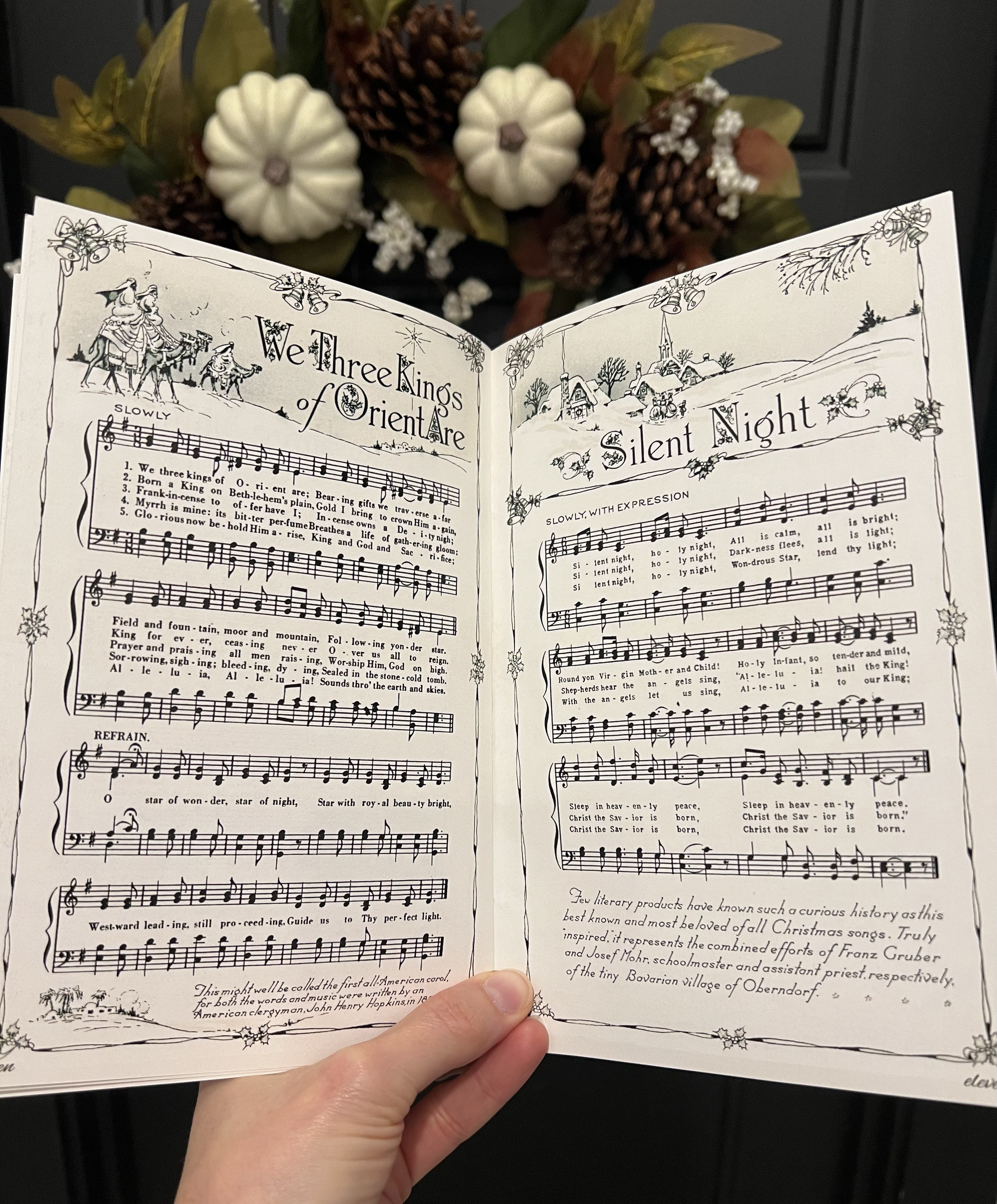 Our 2025 Christmas Carol Booklet!