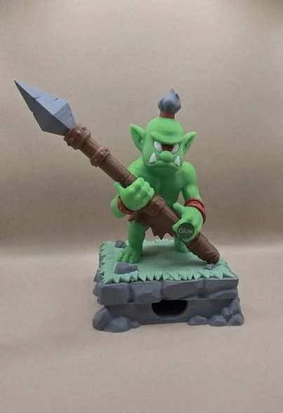 Orc Warrior Pen and Post-It Holder