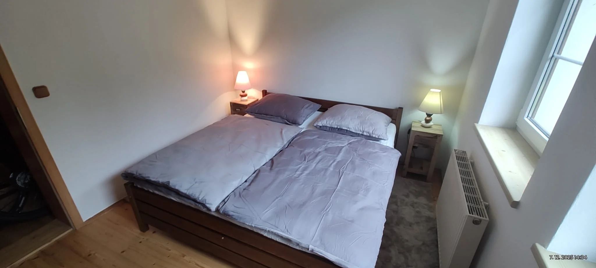 Ložnice v přízemí