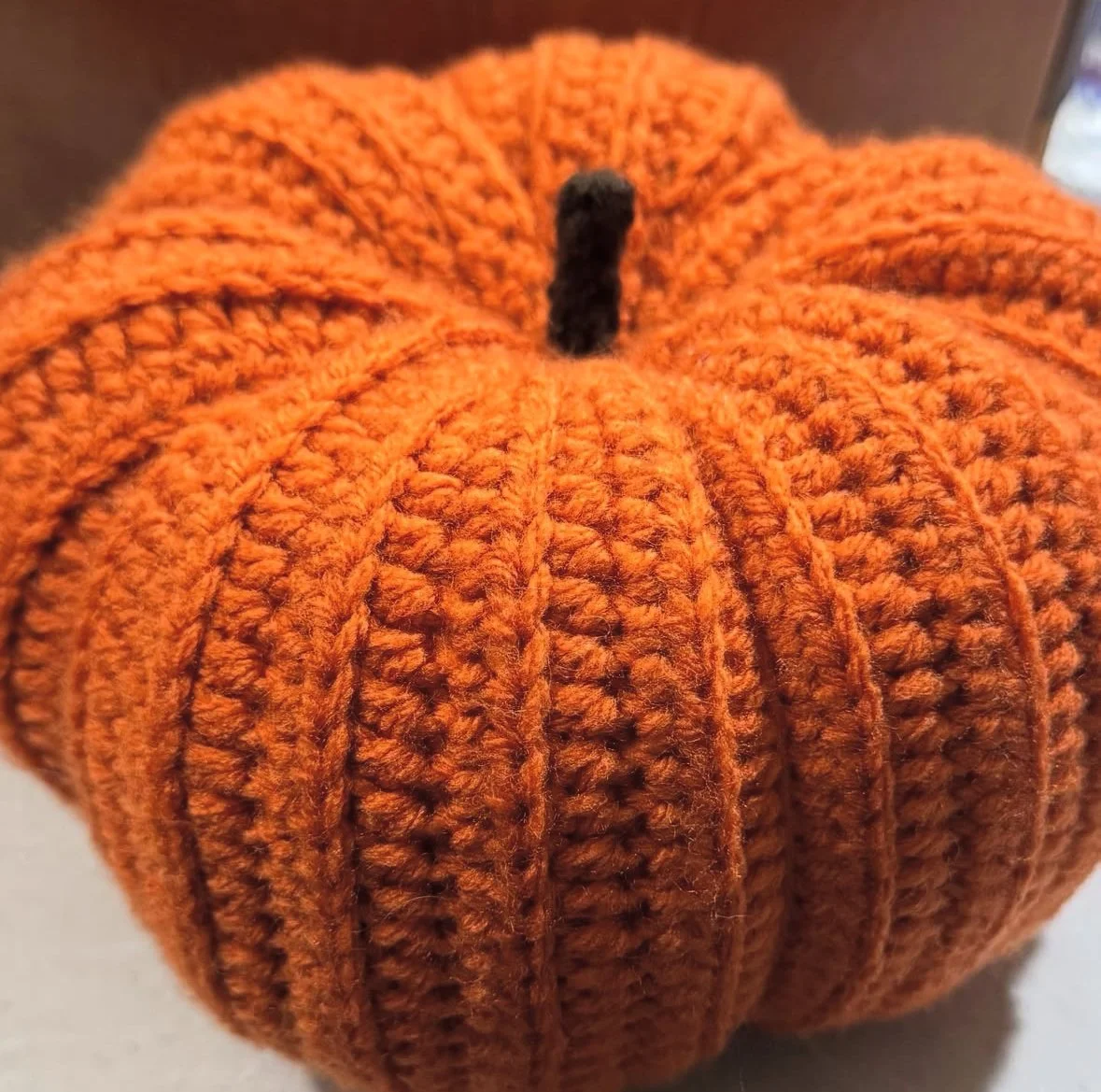 Large Orange Pumpkin