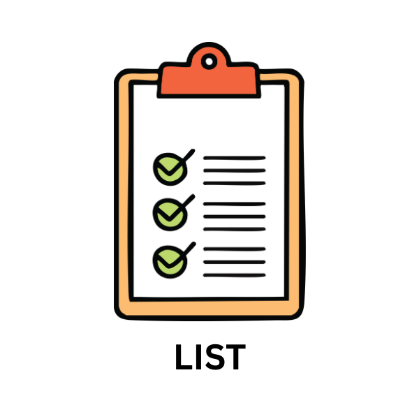 Checklist on a clipboard with three checked items, representing completed tasks.