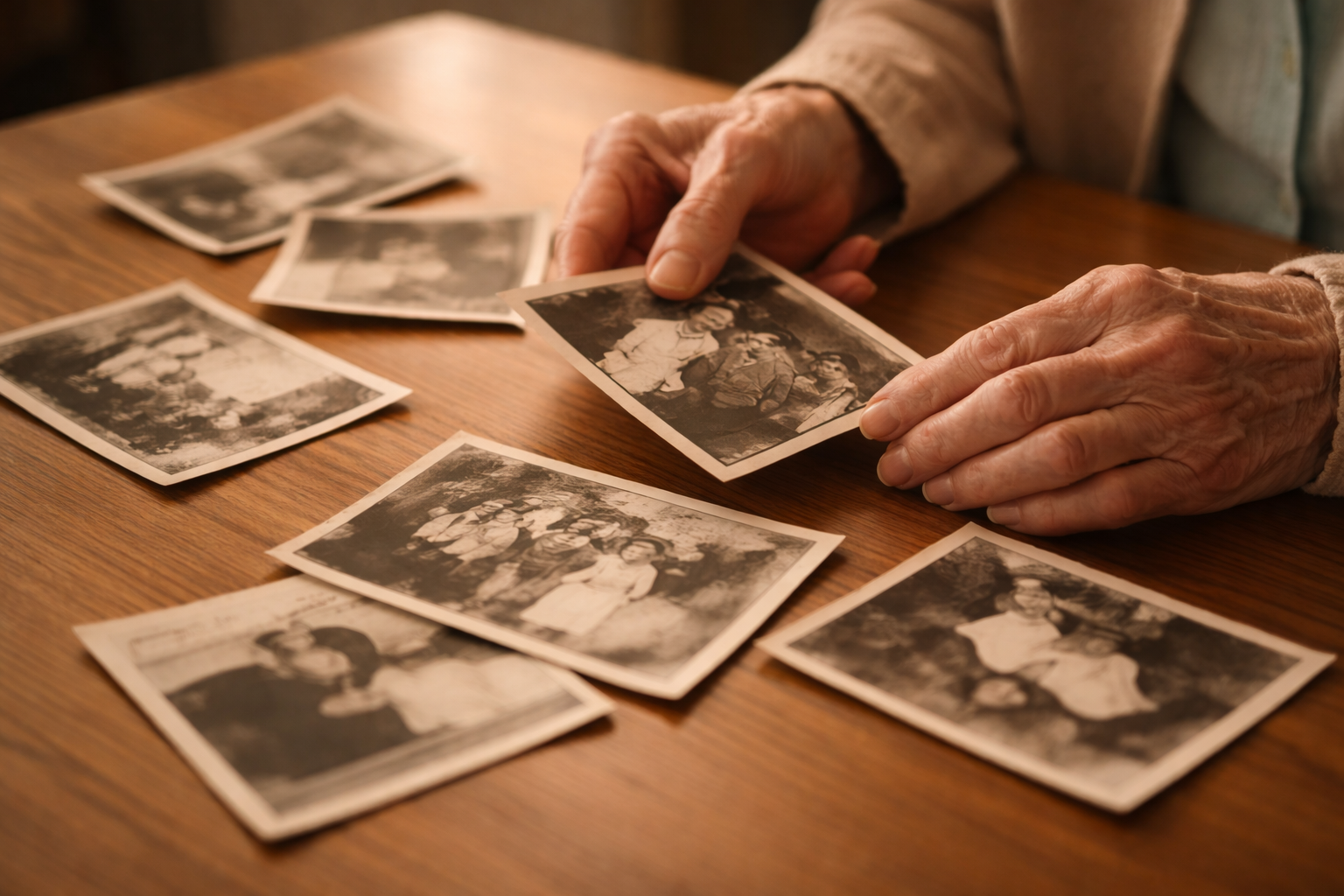 Ecrire sa biographie à partir de photos