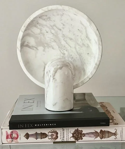 Marble Disc Table Lamp