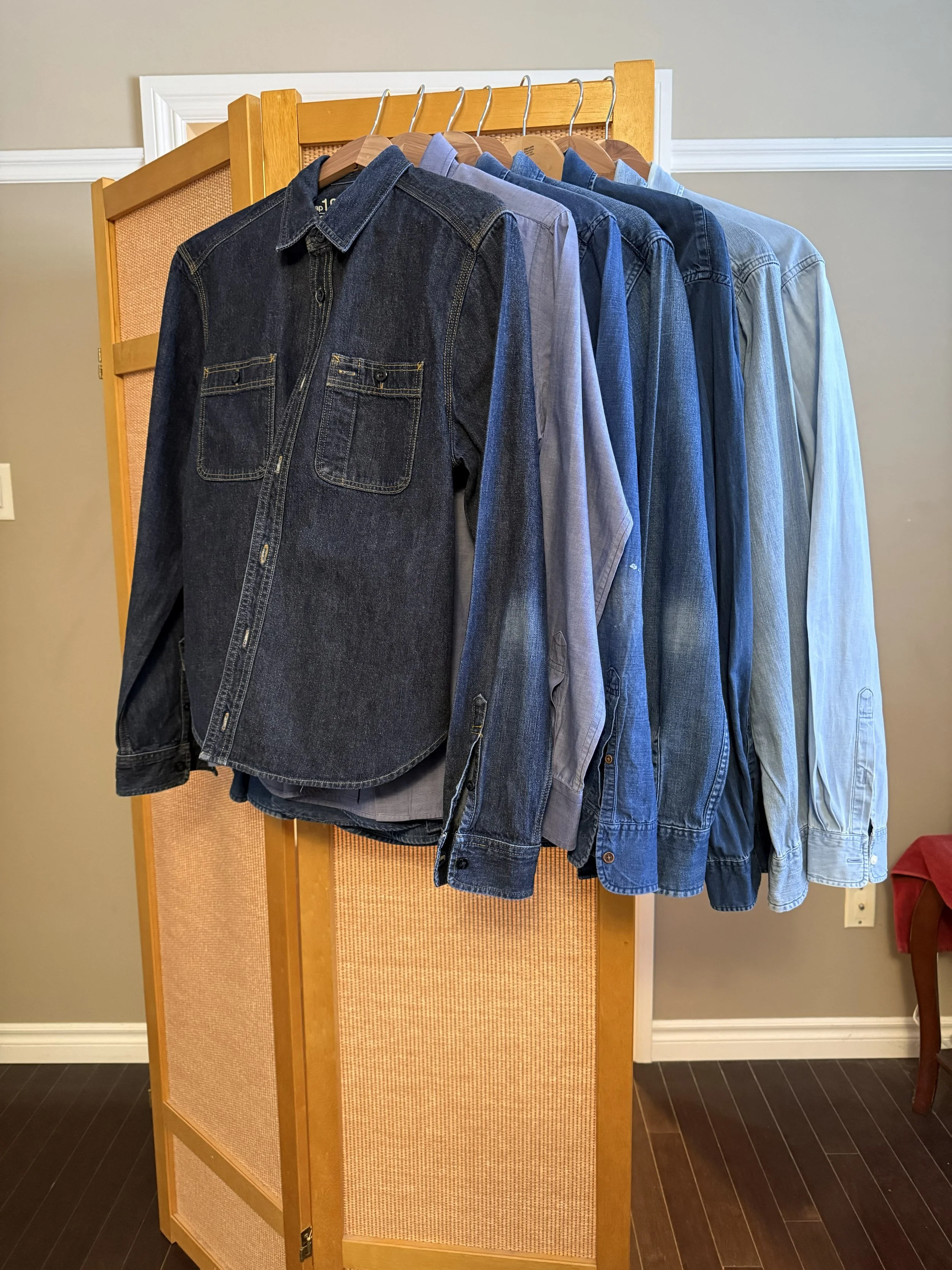 denim & chambray shirts