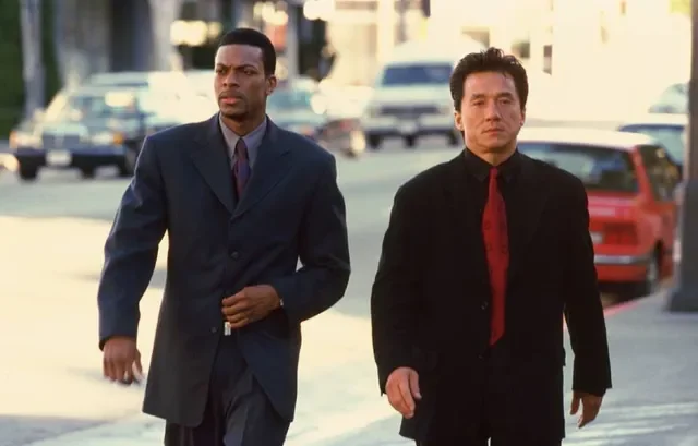 Chris Tucker & Jackie Chan in Rush Hour
