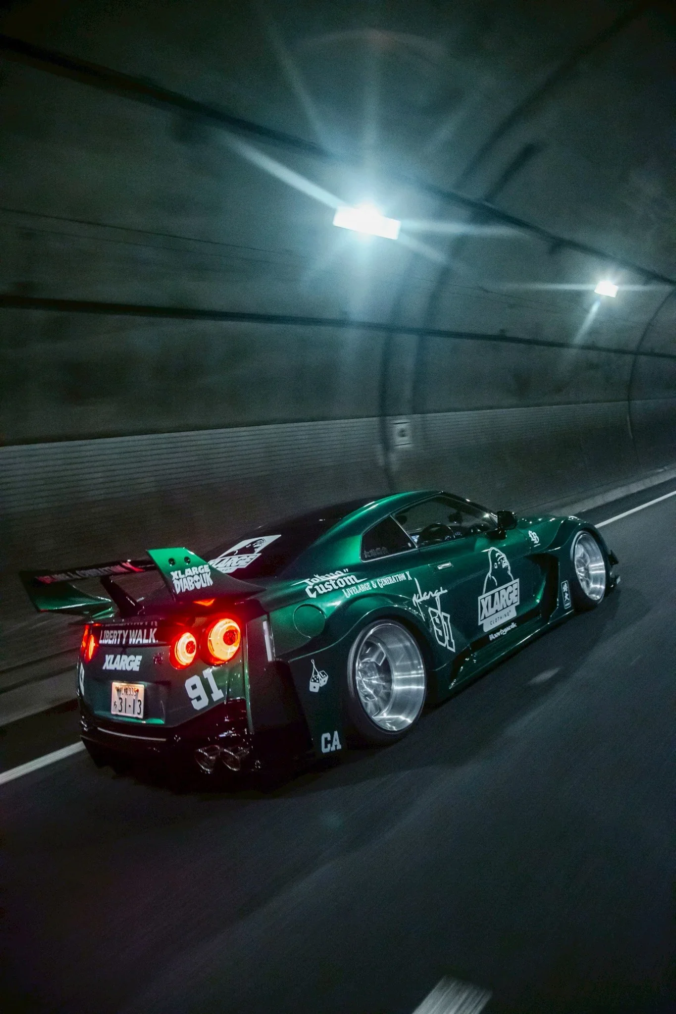 Liberty Walk x Xlarge Collab R35 GT-R