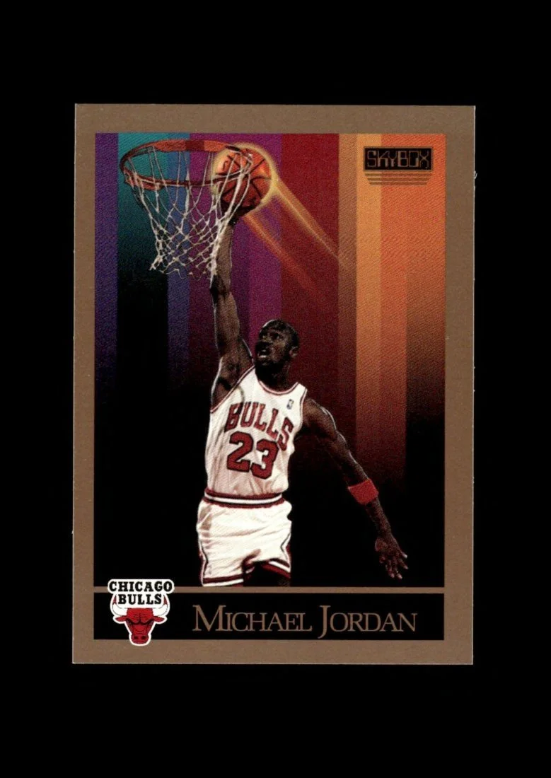 Michael Jordan Skybox card