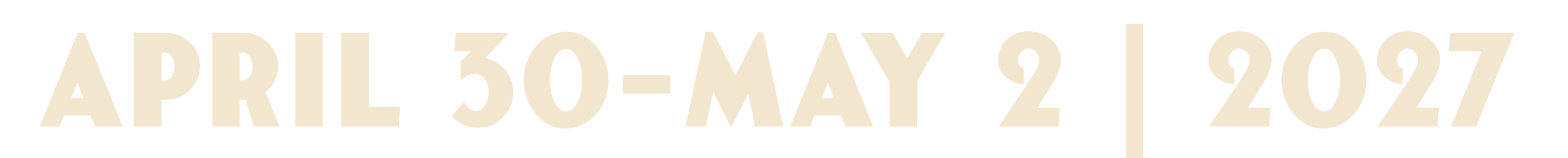 Event dates display from April 30 to May 2, 2027.