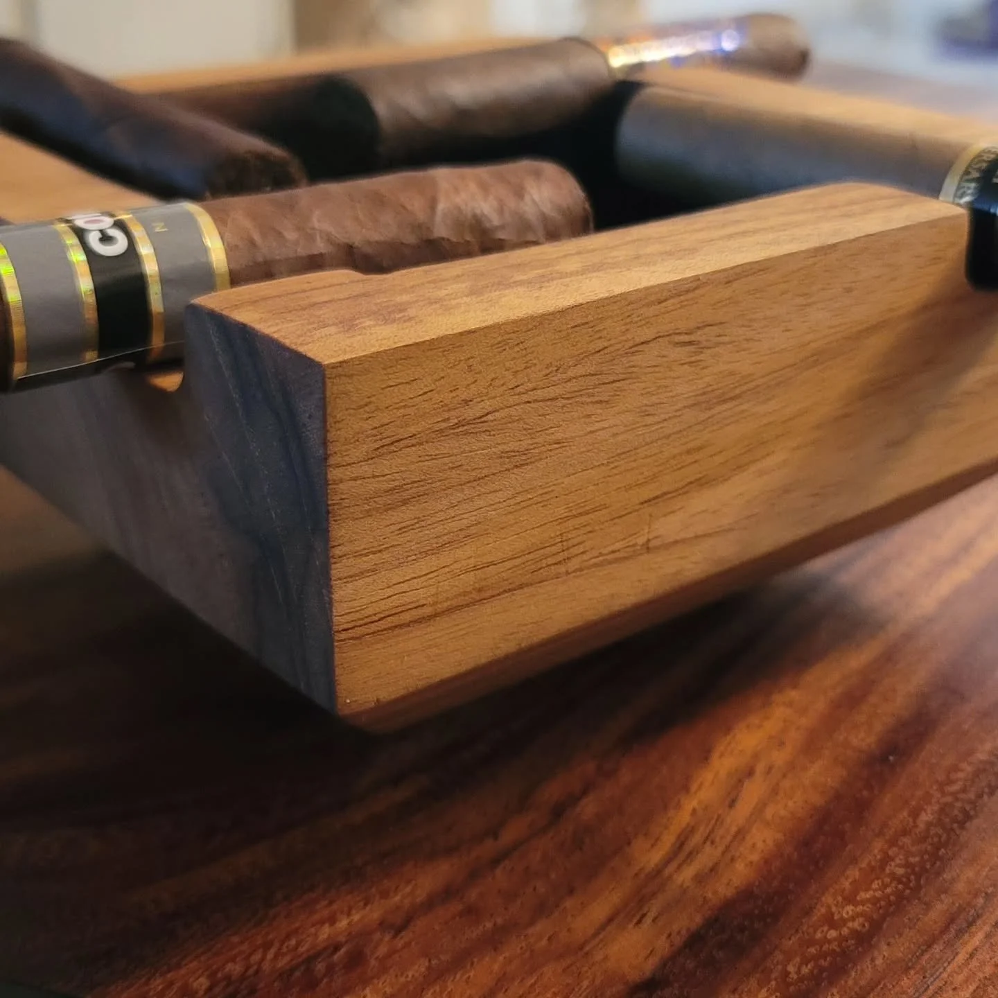 Make sure when your bros come over for cigars you don't use a red solo cup with water in the bottom or one of your wife's coffee mugs. Grab one of our cigar ashtrays and get it in time for Father's Day.