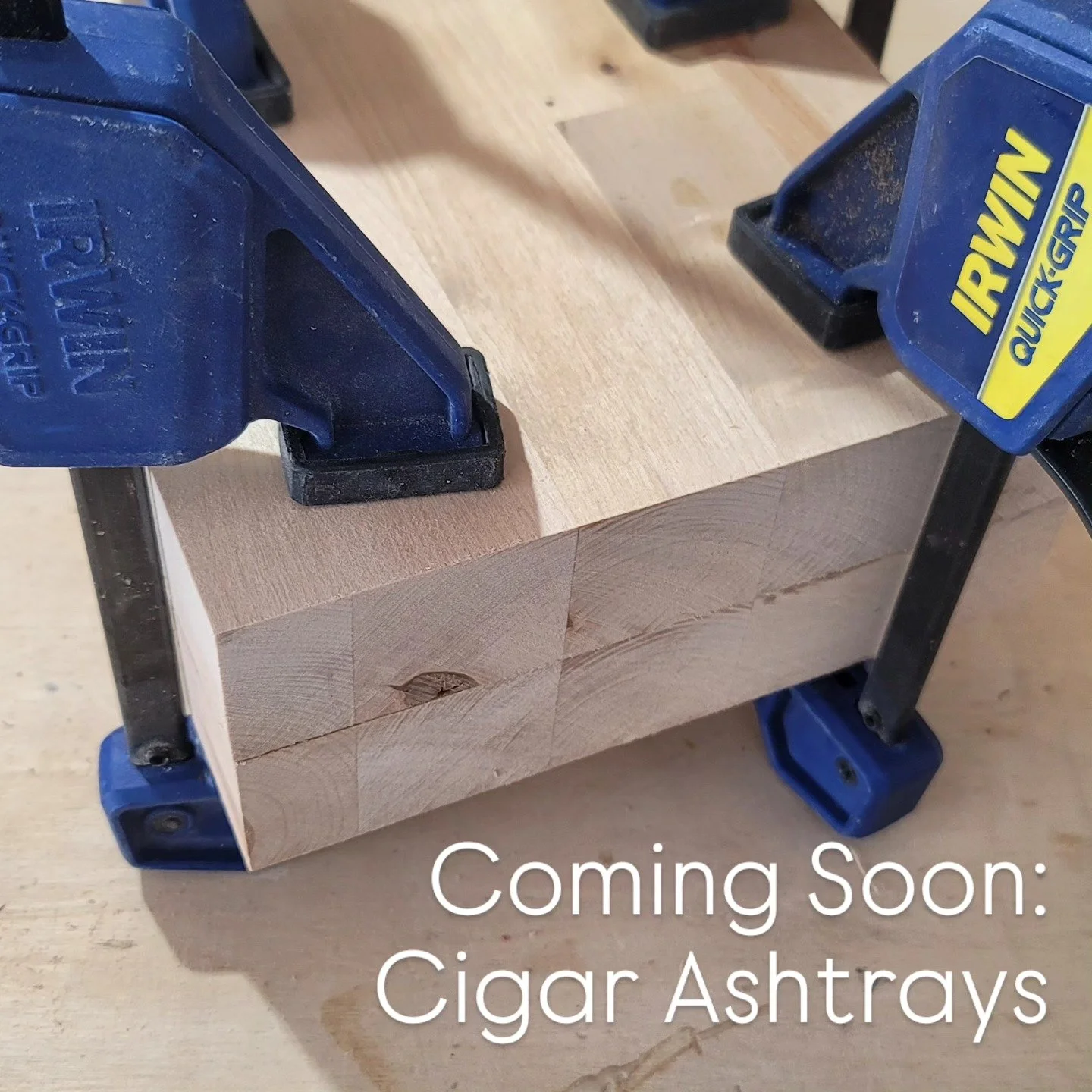 Got a handful of these cigar ashtrays in glue-up. They'll be ready for purchase very soon.

#cigars #cigarlife #woodworking #makersgonnamake #woodshop #interiordesign #furniture #madeinamerica🇺🇸