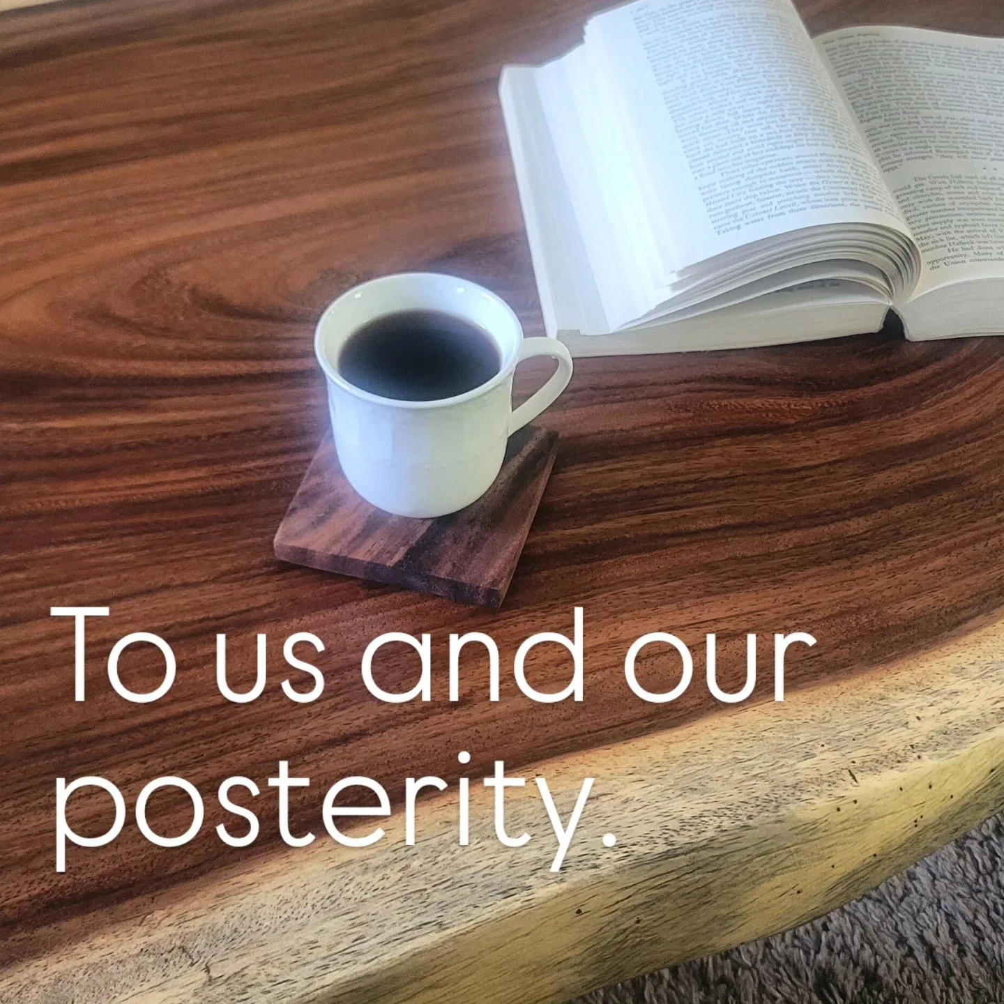 These words from our Founding Fathers influence everything we create: from cutting boards to bookshelves to dining tables. We believe your memories of your family are one of the most treasured inheritances. But how much more wonderful would that trea