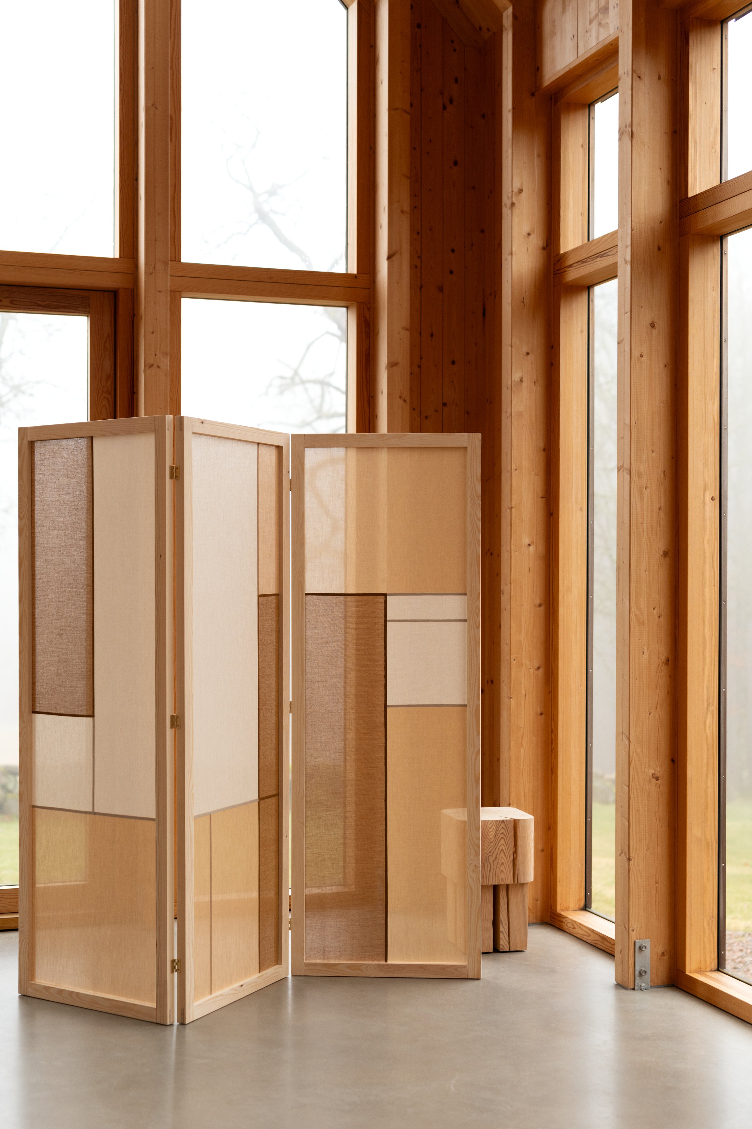 Pojagi Folding Screen – Unique Piece