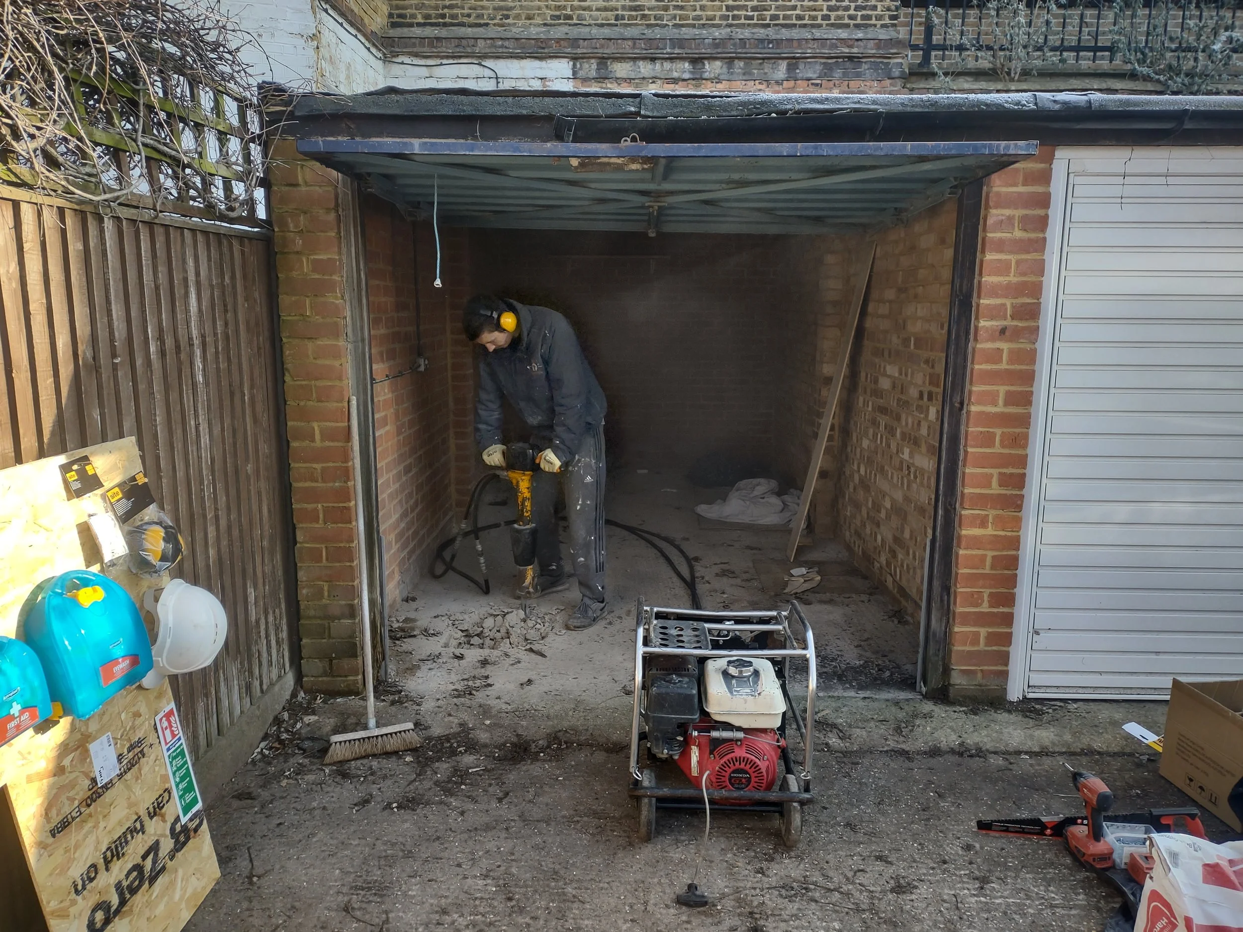 Southfields garage conversion 1 of 9 