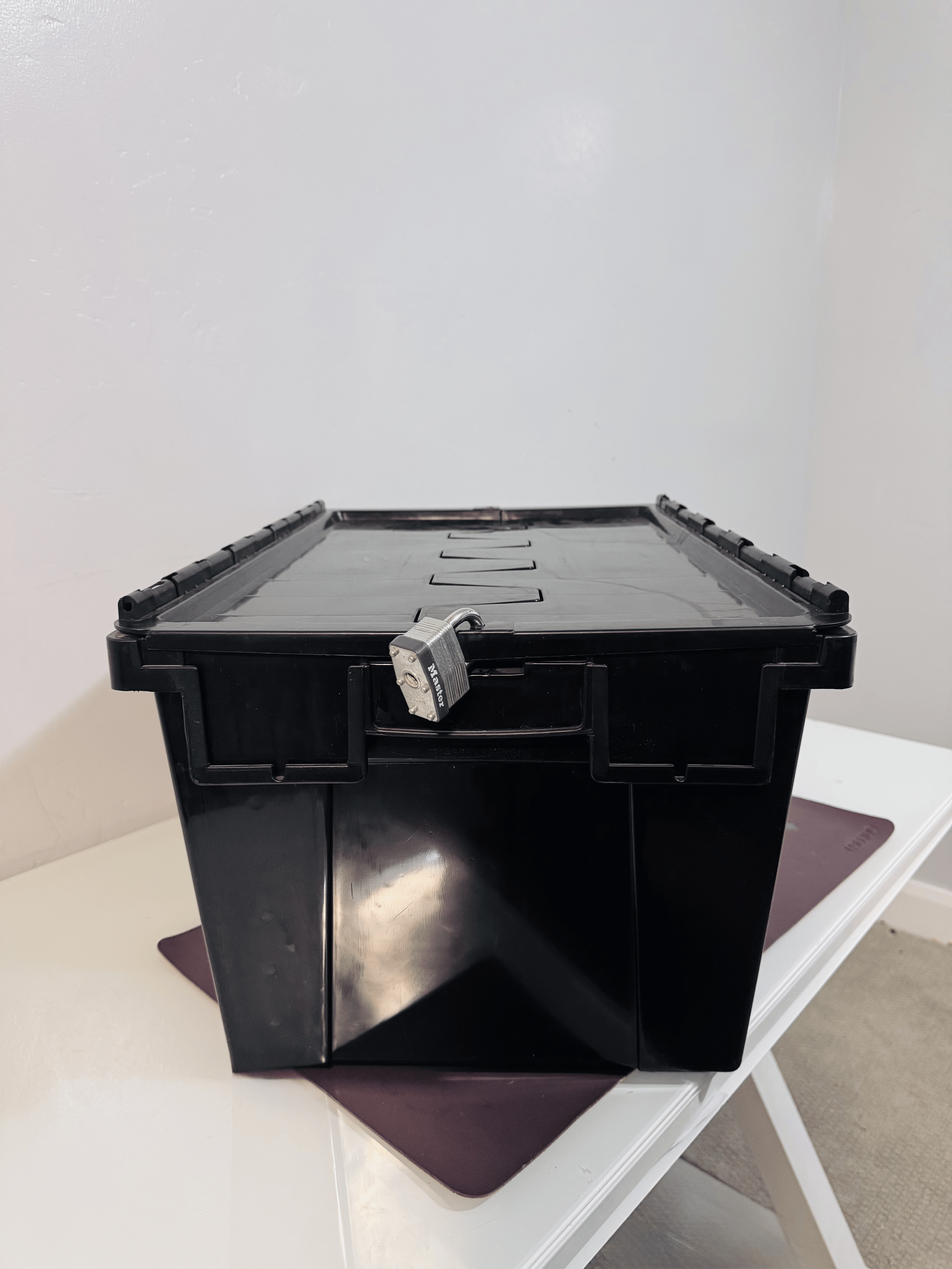 Locking Storage Bin