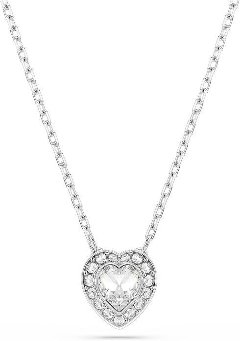 Silver heart necklace
