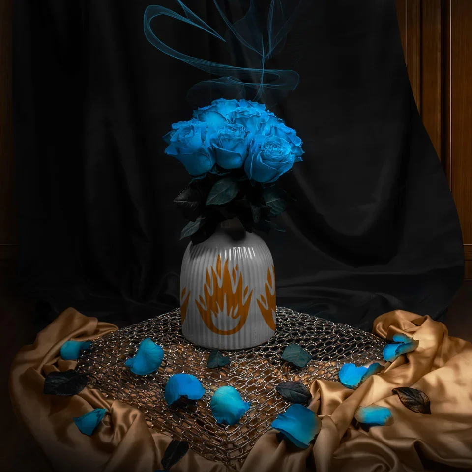 Blue roses