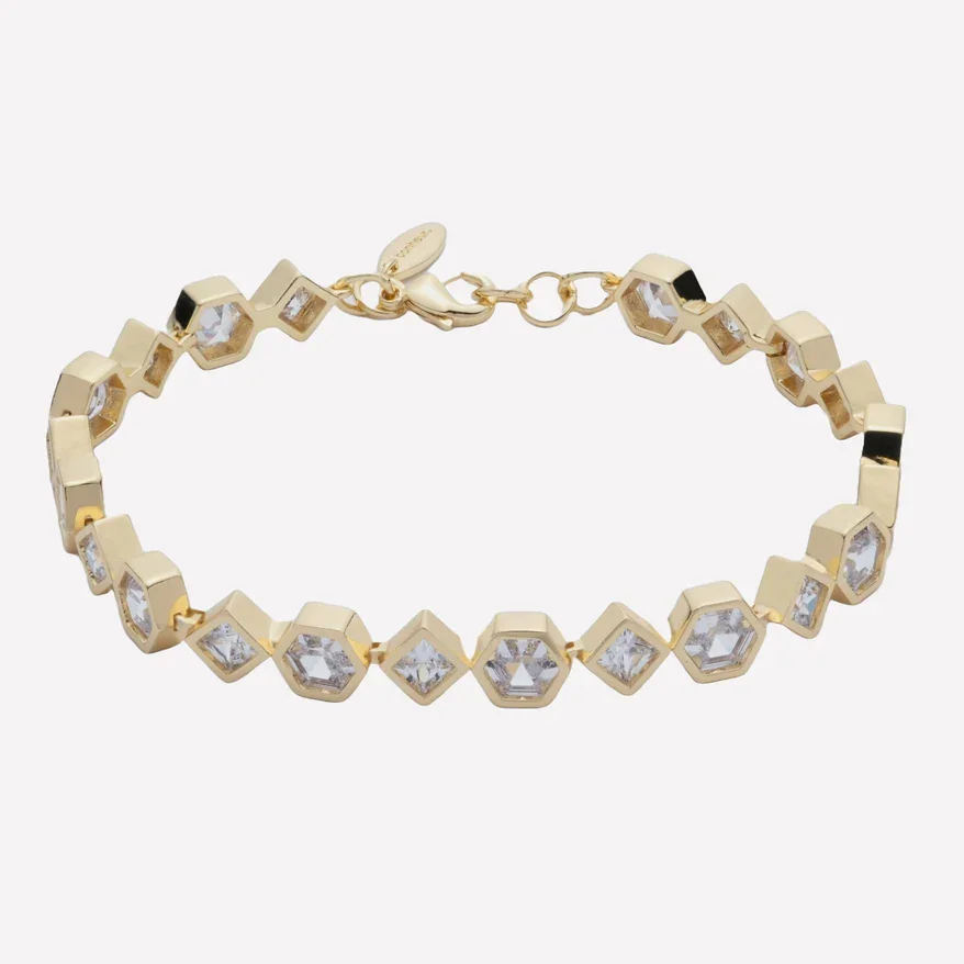 Womens-Bezel-Set-Tennis-Bracelet