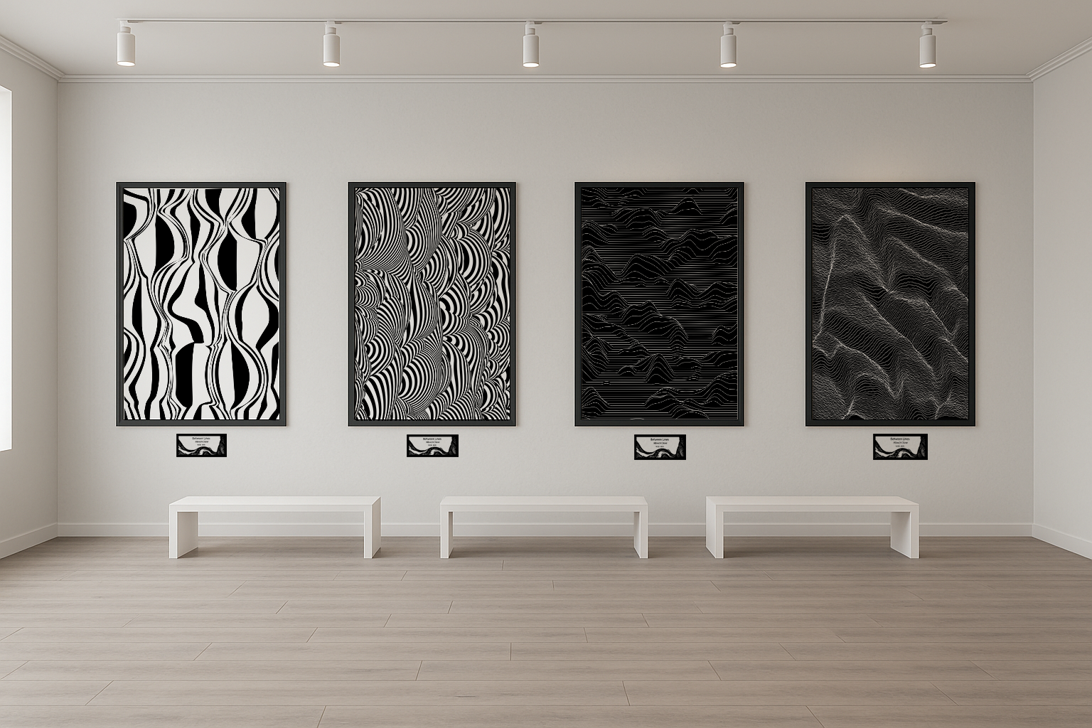 Small Graphic Forms (Exhibition Identity)