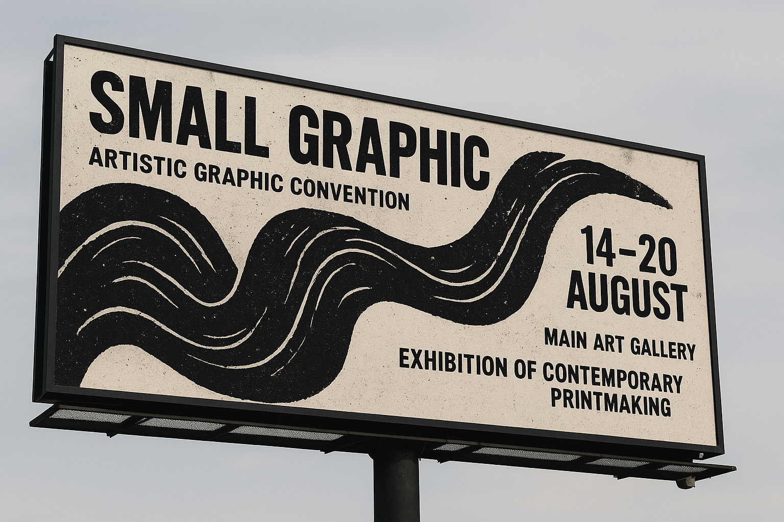 Small Graphic Forms — Exhibition Identity System
