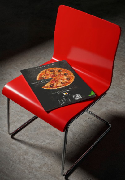 Swedish Pizza With a Side of Crime — Theatre Print Identity