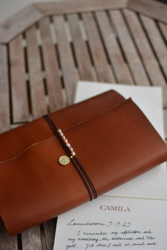 Camila Leather Bible Cover