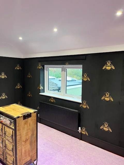 Wallpaper installation and interior decorating in Colchester, Essex by Bergman Decorations
