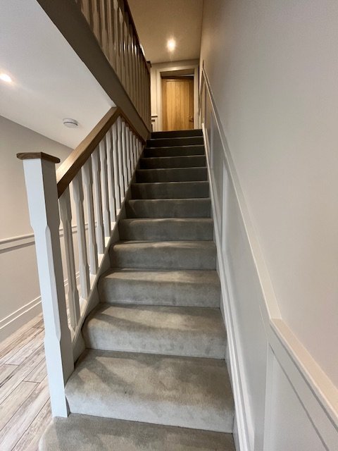 staircase painting and decorating sandon essex