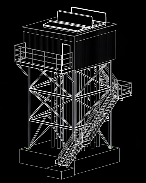 HEMRICK ARCHITECT provides Design Services & Coordination Consulting, specializing in technical code & life-safety compliance (NFPA 654 & 497, & OSHA) within complex commercial & industrial environments, as Architect of Record.
