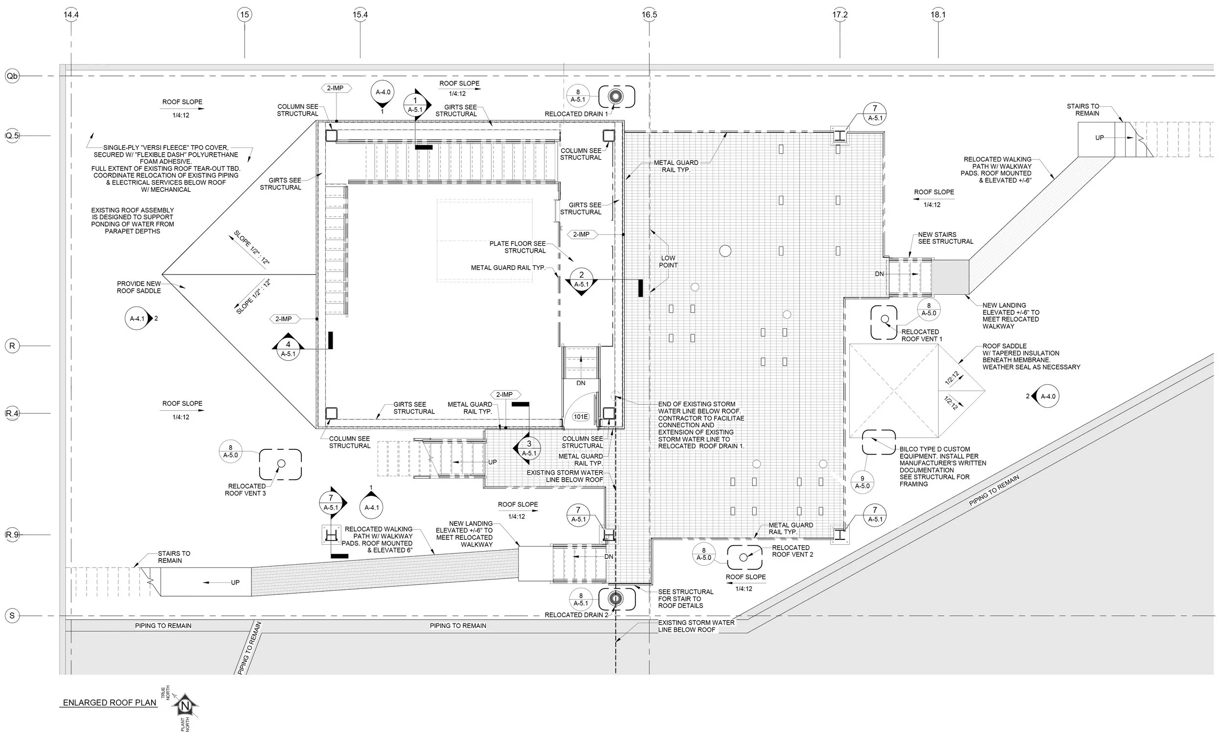 HEMRICK ARCHITECT provides Design Services & Coordination Consulting, specializing in technical code & life-safety compliance (NFPA 654 & 497, & OSHA) within complex commercial & industrial environments, as Architect of Record.
