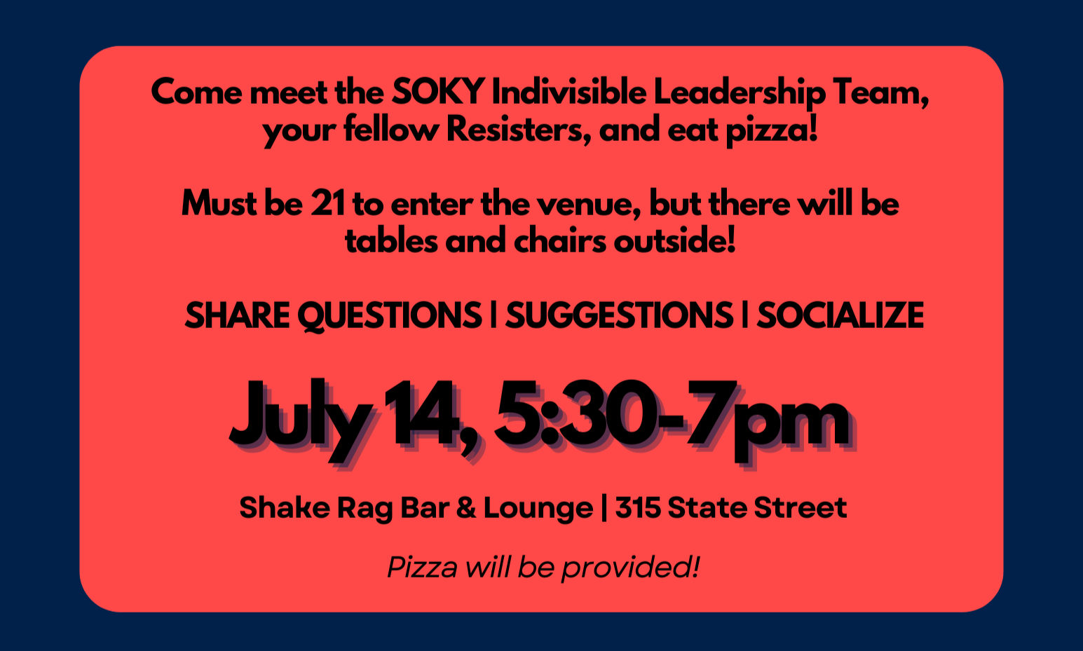SOKY Indivisable - Shake Rag Social