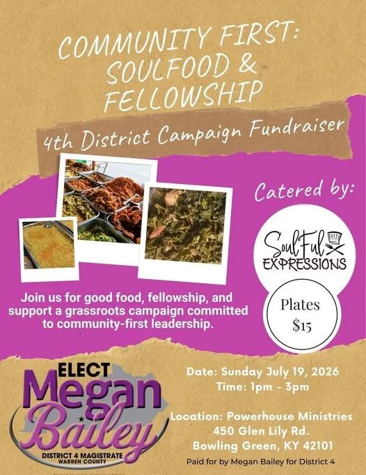 Megan for Mag Community First:  Soulfood and Fellowship