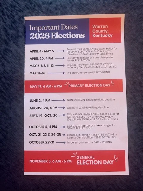 LAST DAY TO REGISTER OR MAKE CHANGES FOR THE GENERAL ELECTION