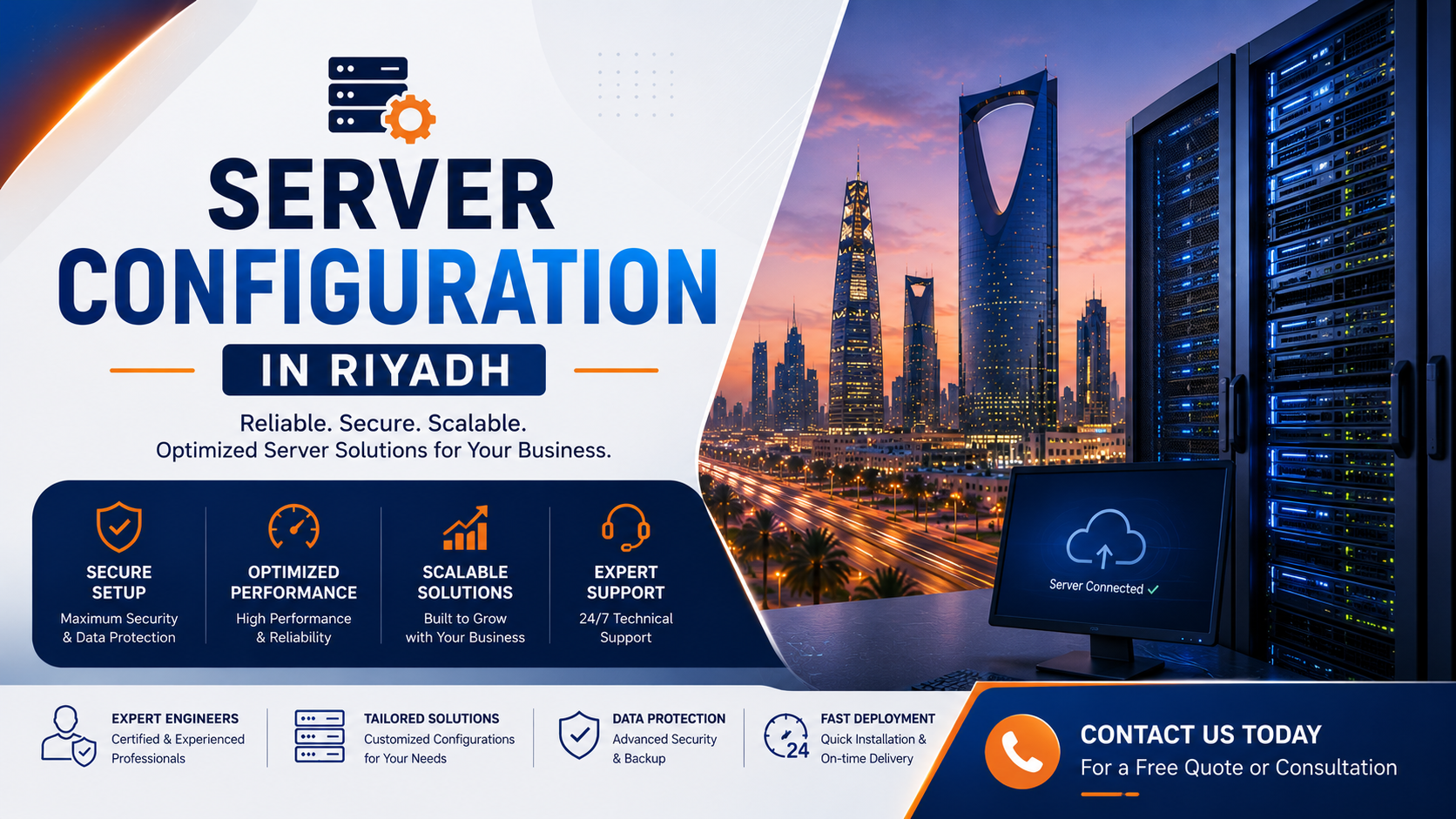 Server Configuration in Riyadh