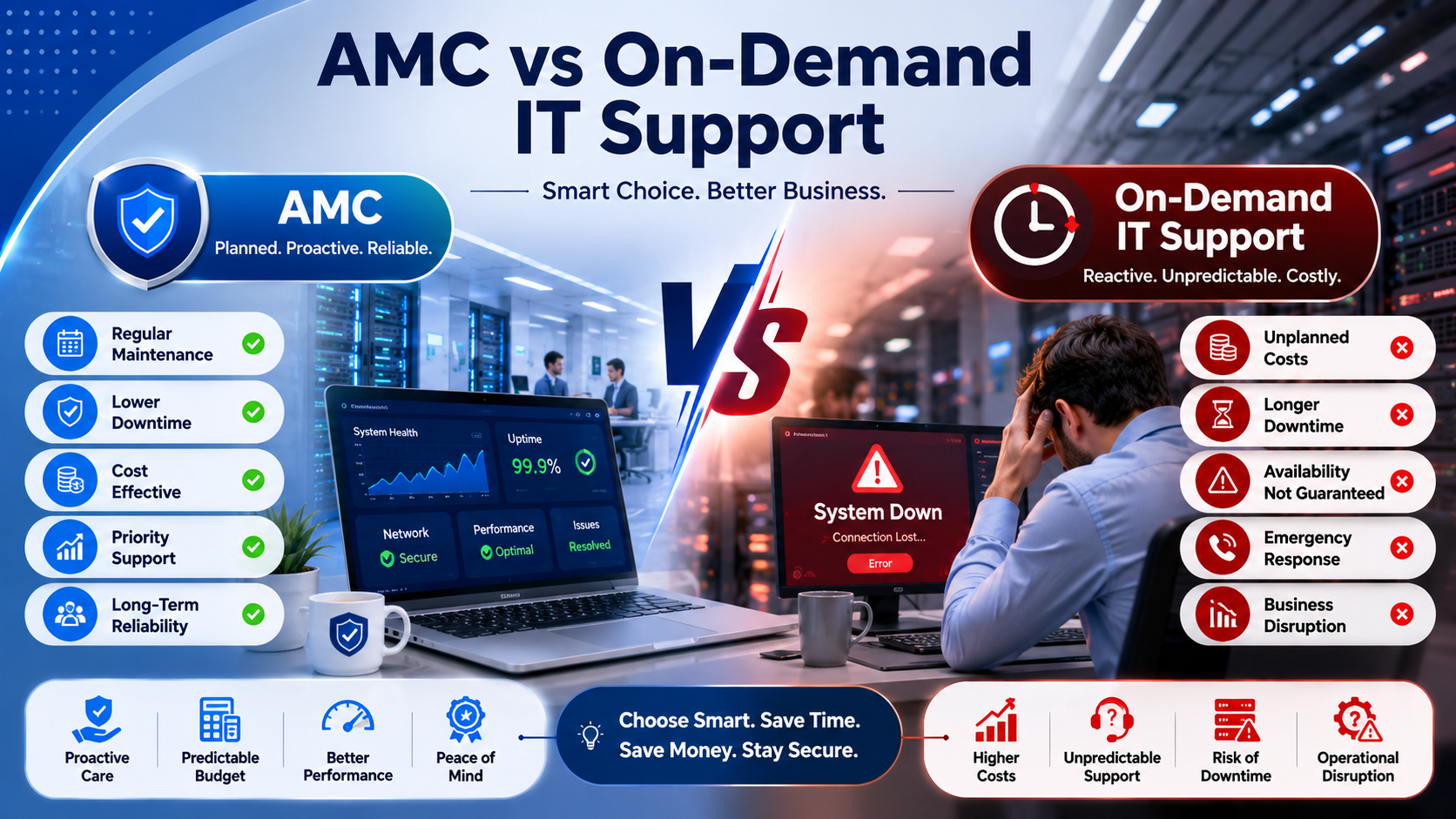 AMC vs On-Demand IT Support