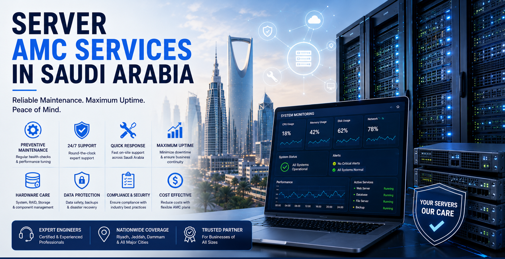 Server AMC Services in Saudi Arabia