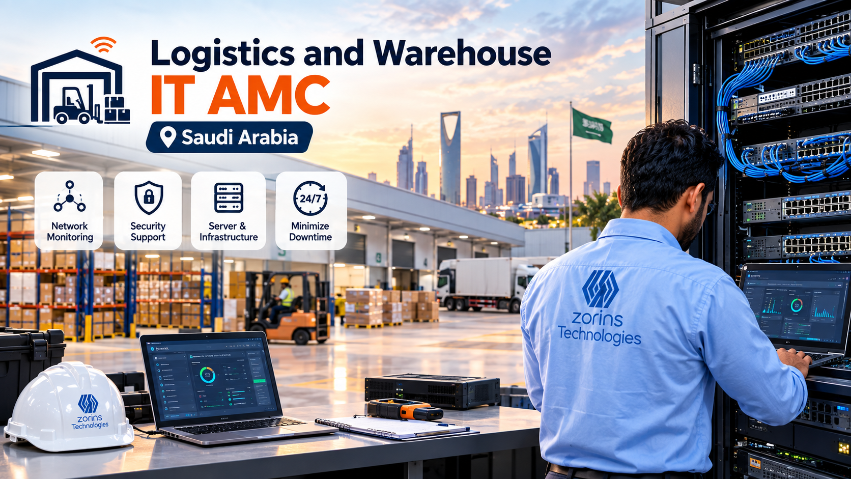 Logistics and warehouse IT AMC in Saudi Arabia