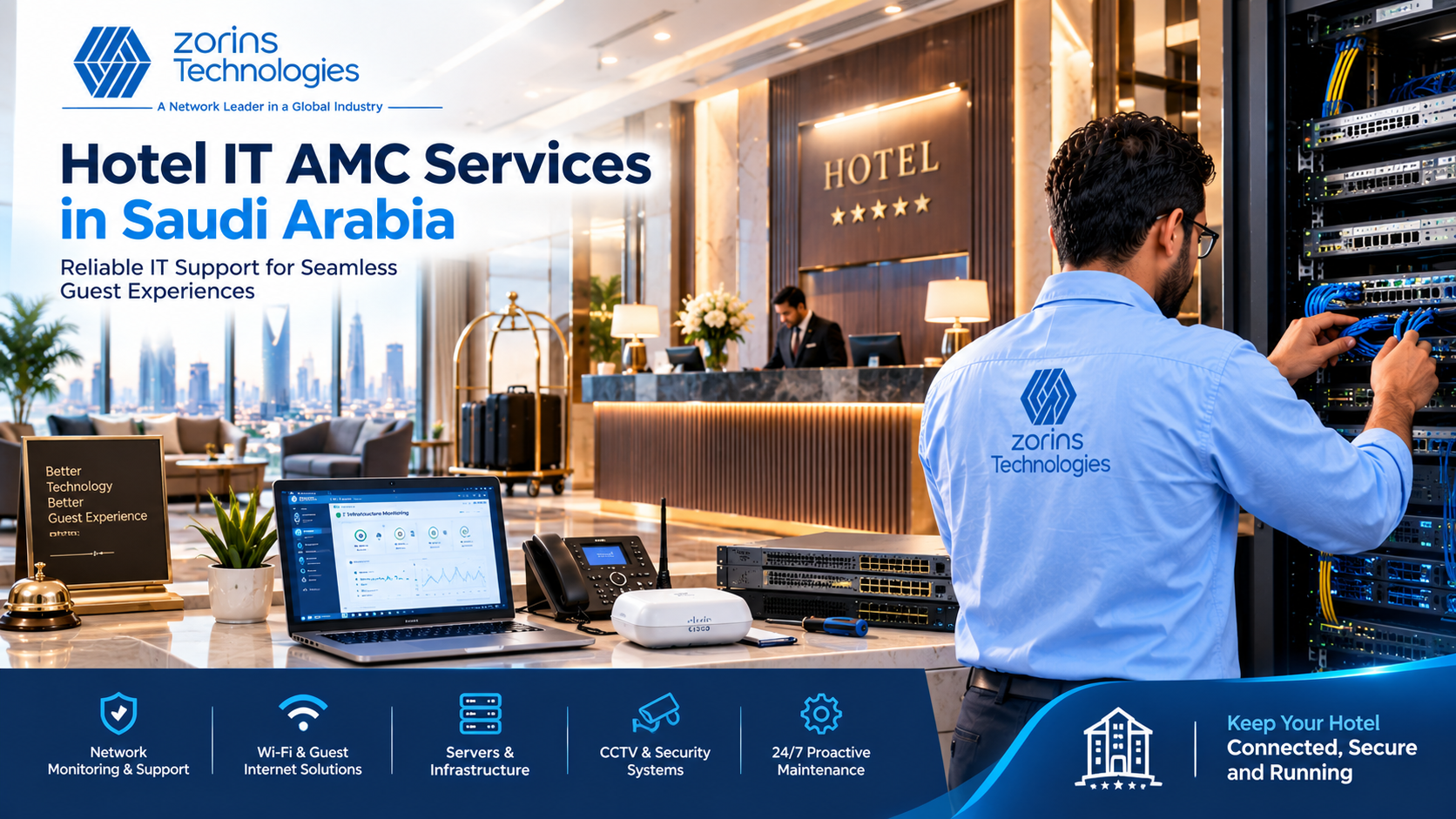 Hotel IT AMC Services in Saudi Arabia