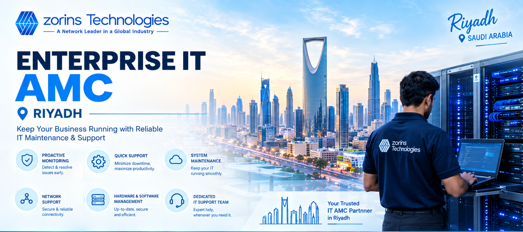 Enterprise IT AMC in Riyadh